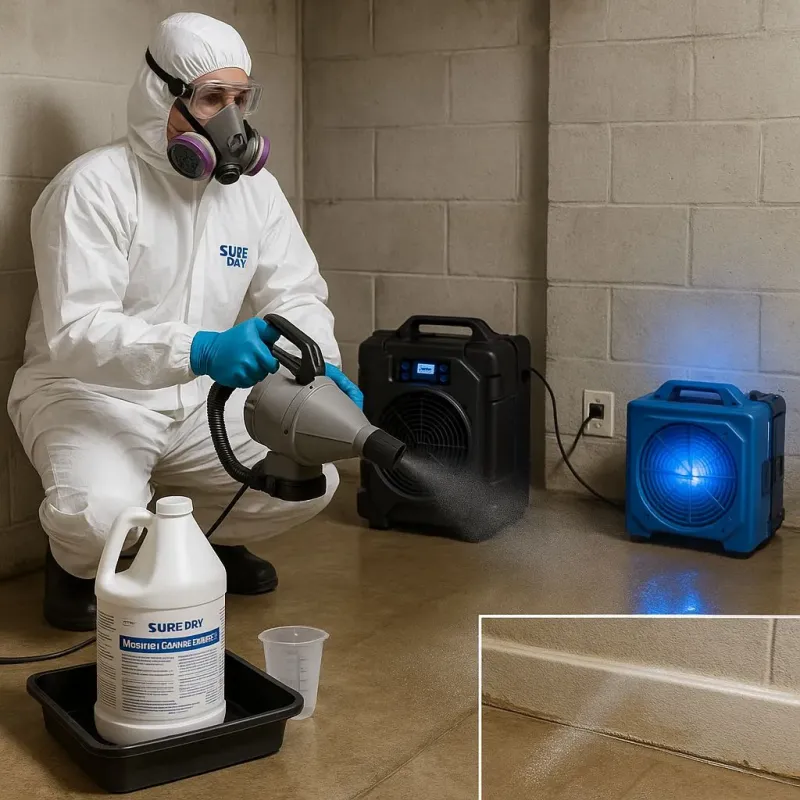 Sanitization and Odor Removal process in Larkfield-Wikiup, CA
