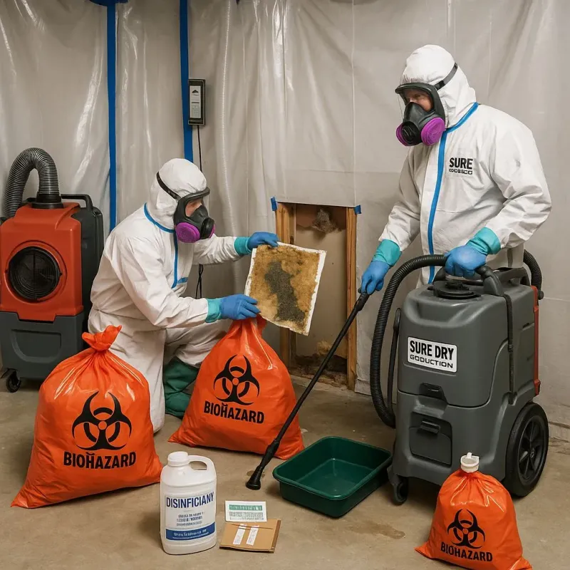 Contaminated Water Handling Protocols process in Larkfield-Wikiup, CA